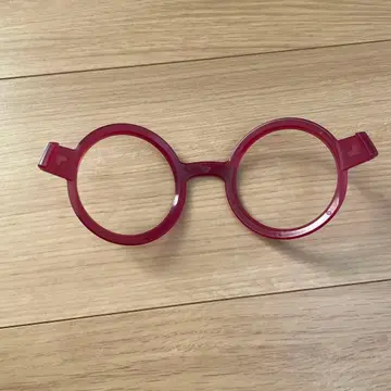 라보용 안경 (빨간색)