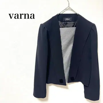 발루나 블랙 포멀 자켓 하운드투스 패턴 천 탈부착 가능 관혼상제용