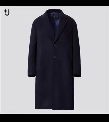 +J 유니클로 캐시미어 체스터 코트 질 샌더