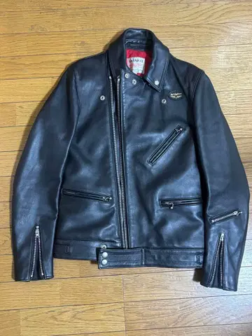 Lewis Leathers 사이클론 441T 36 카우 블랙
