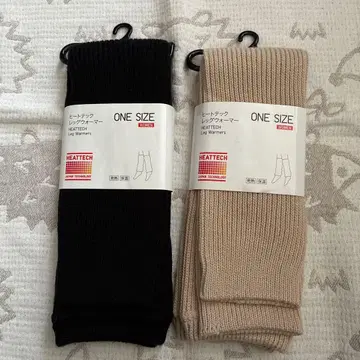 유니클로 히트텍 레그 워머 원사이즈 여성용 2개 세트