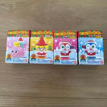 모두 모여라 호빵맨 4체