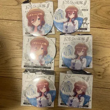 5등분의 신부 캔뱃지 묶음 판매 미쿠