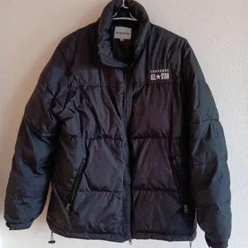 CONVERSE 다운 자켓 M 사이즈 블랙