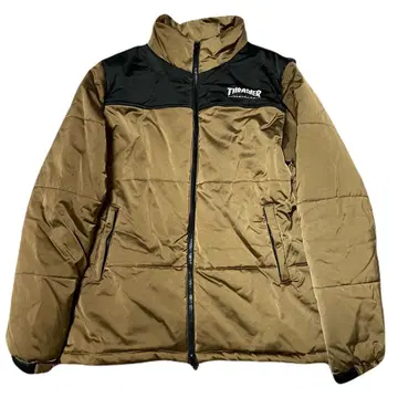 THRASHER 트레셔 다운 자켓 카멜