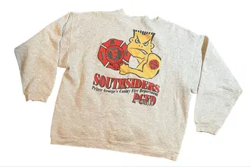 90s BAD BOY 배드 보이 맨투맨 헤인즈 바디 XL USA제