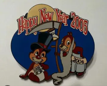 칩과 데일 신년 핀 배지 2005 옥션