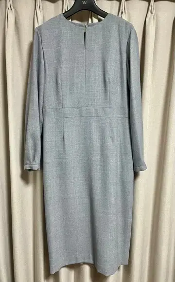 세탁 가능 ] 울 믹스 조젯 원피스 일본제