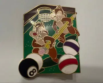 칩과 데일 당구 핀 배지 옥션 디즈니