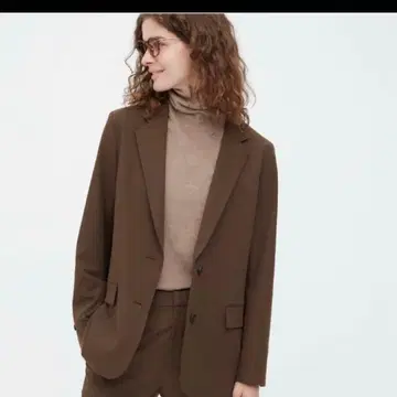 유니클로 릴랙스 테일러드 자켓 팬츠 셋업 M