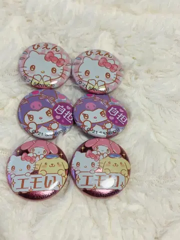 산리오 세븐일레븐 마그넷 덕질 6개 세트