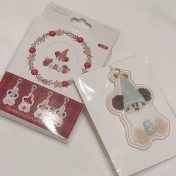 디즈니 크리스마스 릴린린 2025 키체인 스카이블루