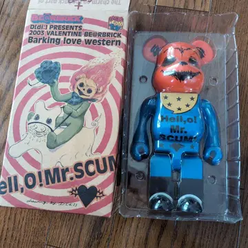 2003 VALENTINE BE@RBRICK Hell,o Mr. SCUM