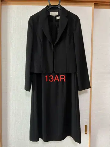 상복 블랙 원피스 수트 13AR