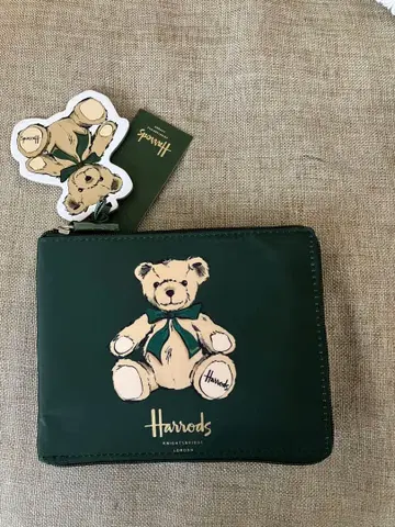 Harrods 테디베어 에코백 접이식