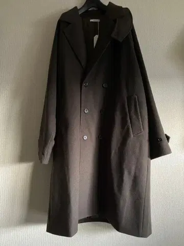 RUBON 더블 체스터 코트