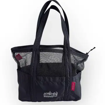 ManhattanPortage 맨해튼 메쉬 토트백 블랙