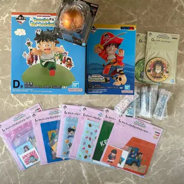 제일복권 드래곤볼 B상 손오공 D상 손오반 피규어 세트