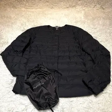 미사용급 ] 봉투 포함 ] UNIQLO 퍼프 테크 컴팩트 자켓 S 블랙