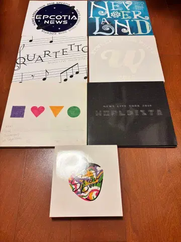 NEWS 라이브 Blu-ray DVD 7장 묶음 판매