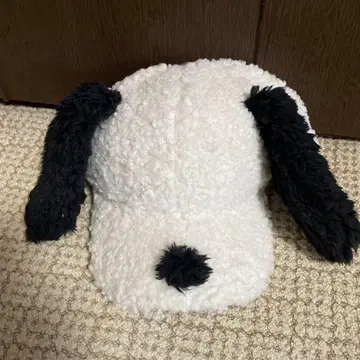 USJ 강아지 귀 달린 모자 S/M 사이즈 스누피