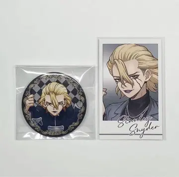 Dr.STONE 스탠리 캔뱃지 카드 세트