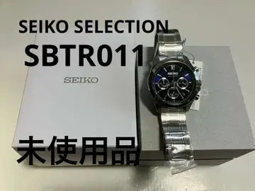 [ 미사용품 ] SEIKO 크로노그래프 네이비 SBTR011 세이코