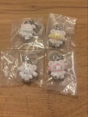 메지루시 액세서리 후와후와 스노우 가챠가챠 산리오