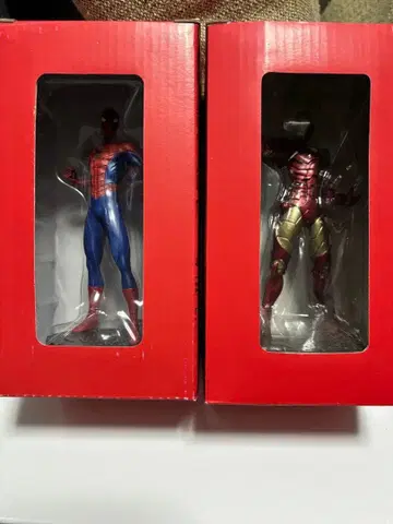 마블 팩트 파일 스파이더맨 아이언맨 피규어