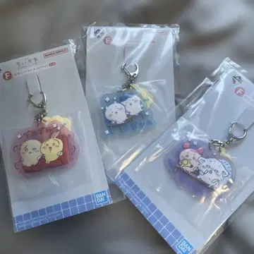 치이카와 제일복권 러버 참 컬렉션 3종