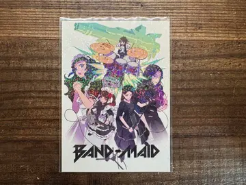 BAND-MAID Unleash 애니메이션 캐릭터 엽서