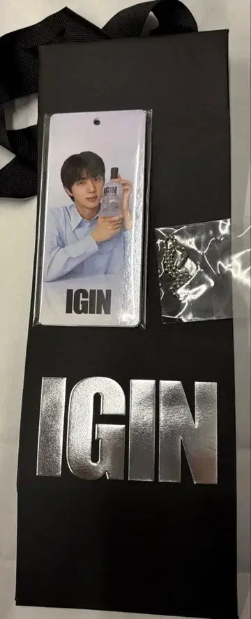 BTS JIN 프로듀스 IGIN 넥 택 4개 + 백
