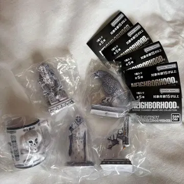 neighborhood 가챠 컴플리트 캡슐 토이 네이버후드