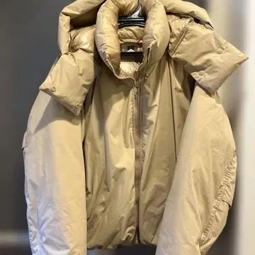 UNIQLO U 후드 부착 자켓 M 베이지