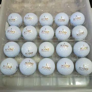 로스트볼 XXIO PREMIUM 골드 22년 20구