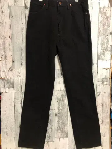 데드스탁 Wrangler 랭글러 936 블랙 데님 W34