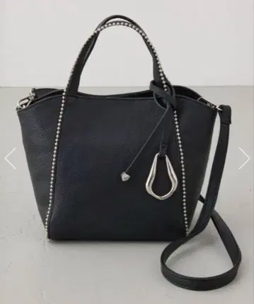 메탈 파츠 미니 토트백