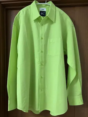 새상품급 KANEMASA PHIL 셔츠 라임 그린