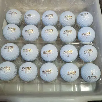 로스트볼 XXIO PREMIUM 골드 최신 20구