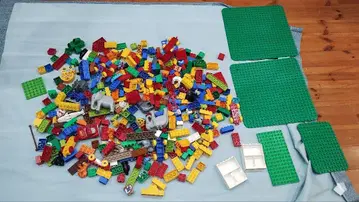 레고 블록 세트 다색 동물 피규어 포함 듀프로