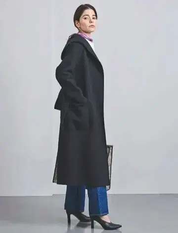 UNITEDARROWS 유나이티드 애로우즈 네이비 리버 코트