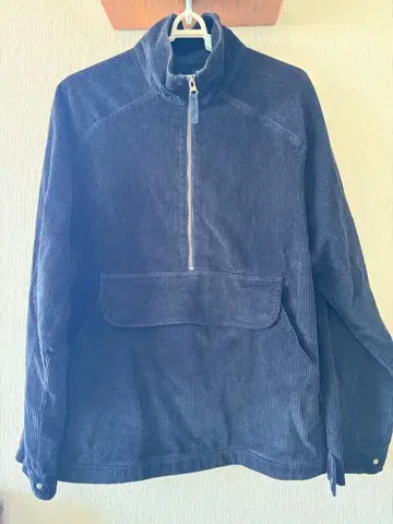 POP TRADING COMPANY 코듀로이 하프 지퍼 자켓