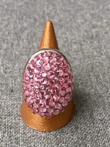 미사용 새상품 타리나 타란티노 로즈 핑크 반지 스와로브스키