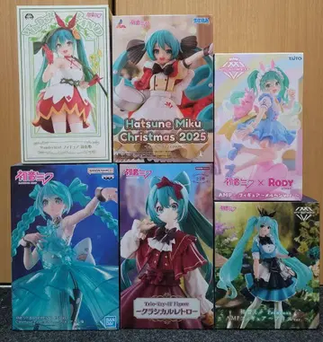하츠네 미쿠 피규어 6개 세트