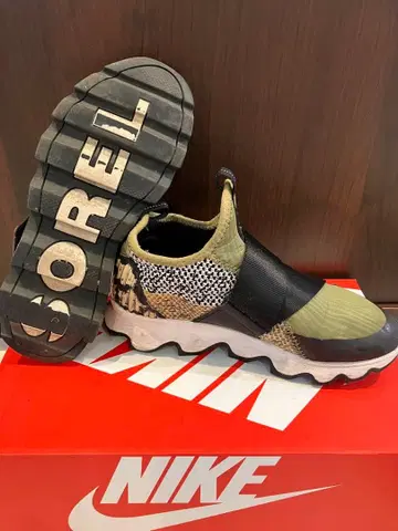 소렐 키네틱 스니커즈 23.0cm 스니커즈 올리브 그린