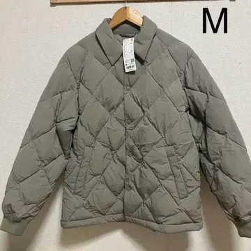 유니클로 퍼프테크 퀼팅 자켓 M 베이지