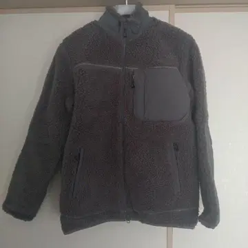 DESCENTE Pause 그레이 보아 플리스 자켓 ddd