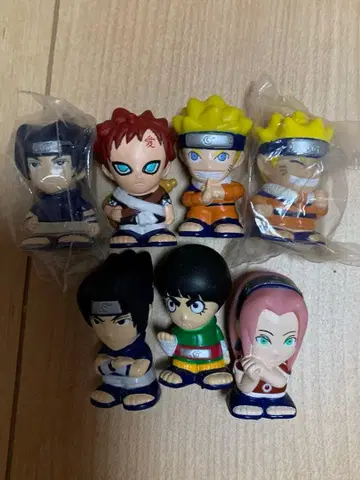 NARUTO 나루토 소프트 비닐 마스코트 7개 세트
