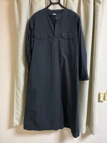 블랙 긴팔 원피스