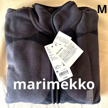 [ 택 포함 새상품 ] 유니클로 마리메꼬 플리스 풀집업 자켓